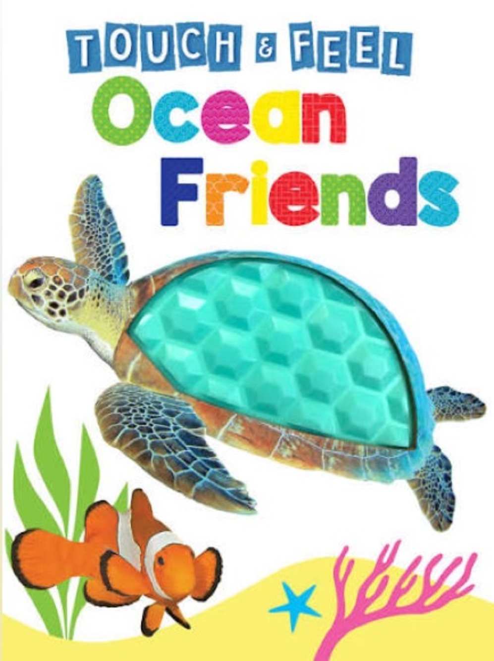 Touch & Feel Ocean Friends Baby Board Book NWT